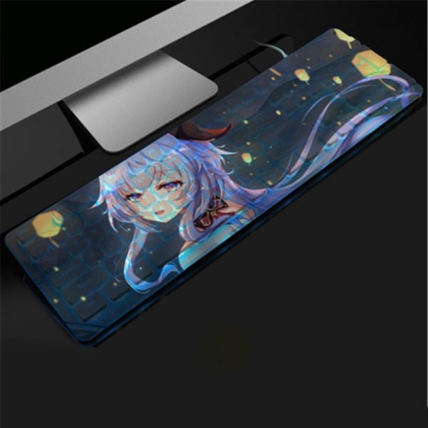 Anime Gaming Keyboard 104 Keys Mute USB Wired Backlit Gaming Keyboard Chocolate Keycap For Office Laptop 1 - Anime Keycaps