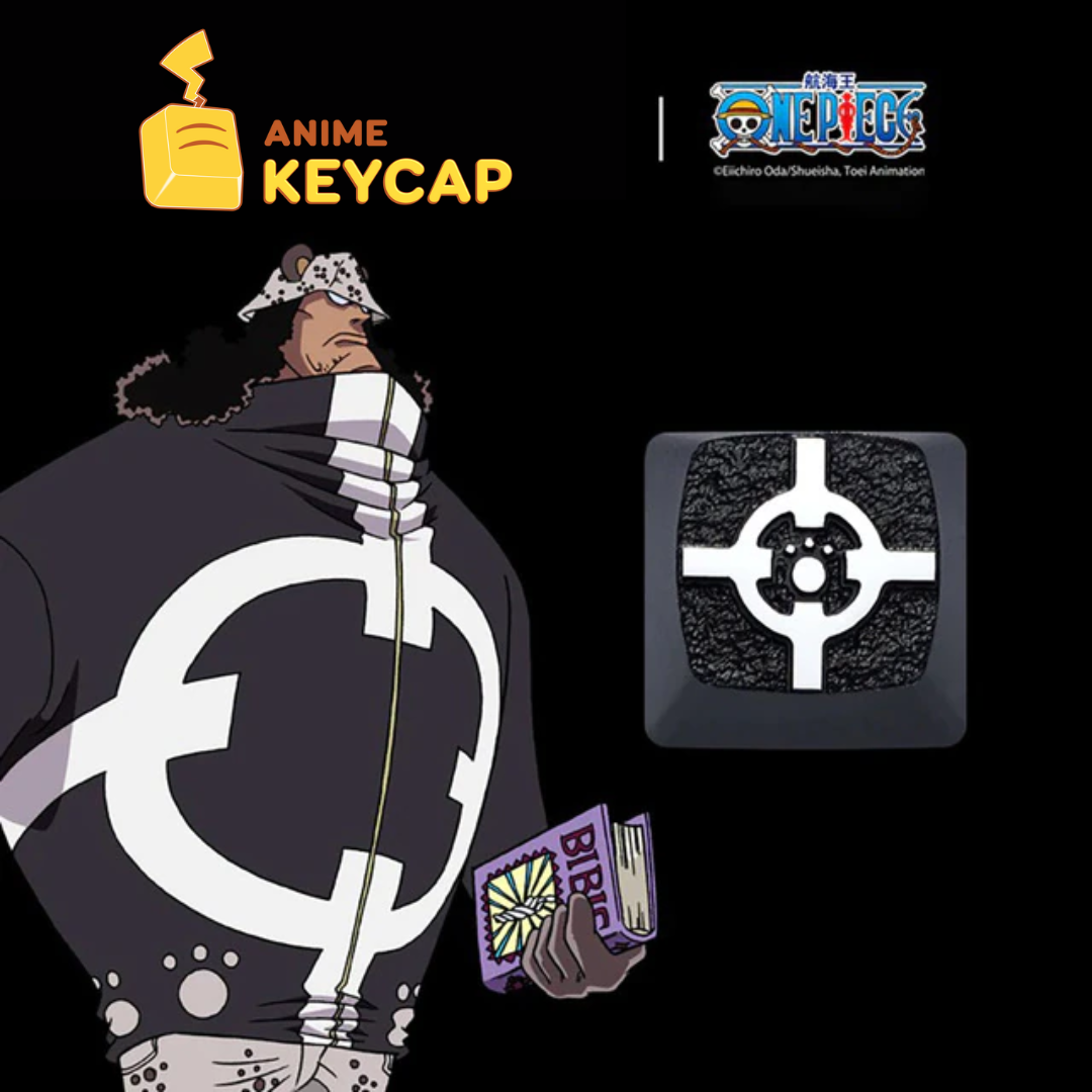 one-piece-keycaps-bartholomew-kuma-aluminum-keycaps