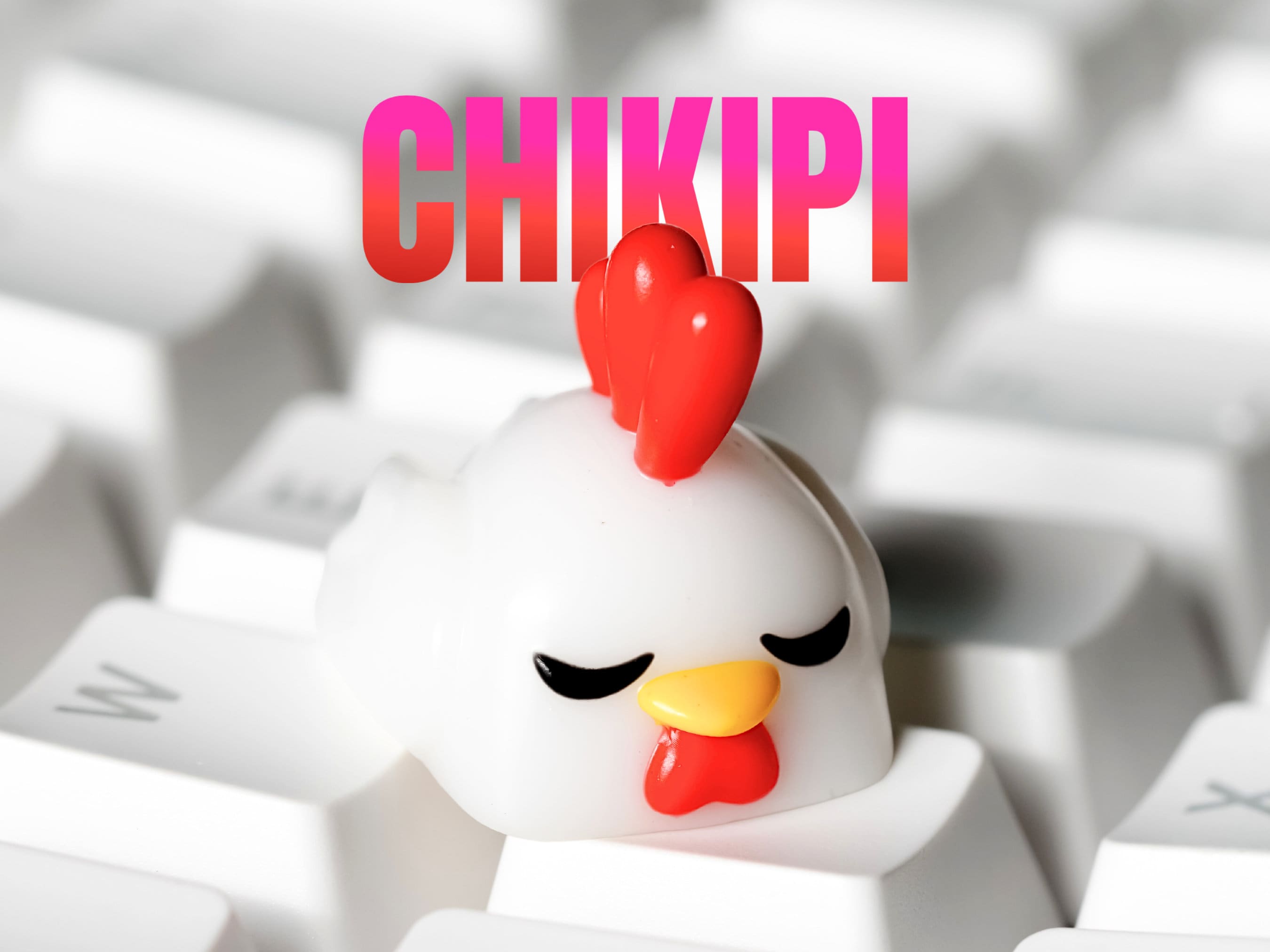 Chikipi Keycap, Palworld Keycap, Gaming Keycap, Artisan Keycap, Keycap for Cherry MX Switches Mechanical Keyboard, Gift for him
