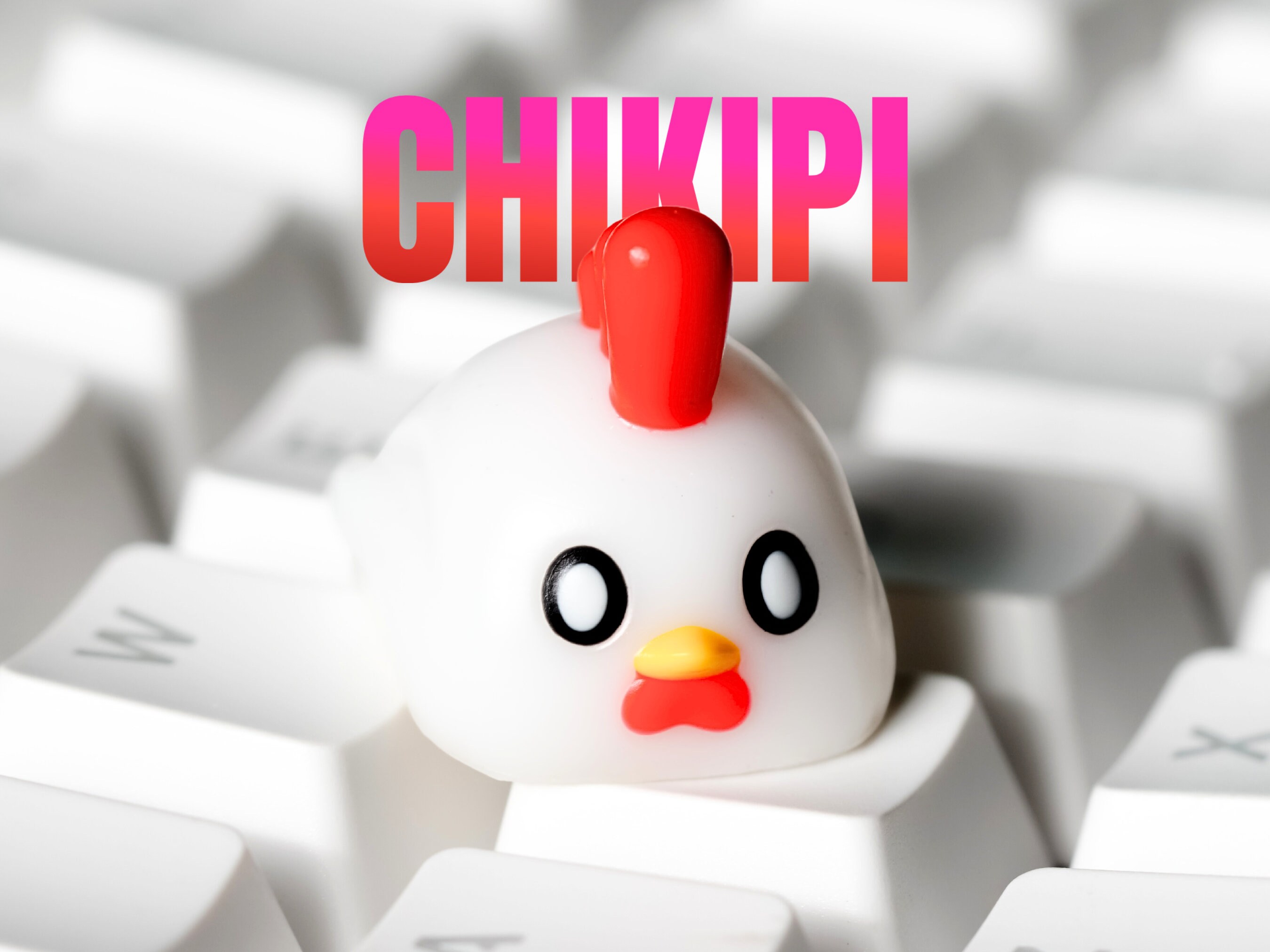 Chikipi Keycap, Palworld Keycap, Chikipi Open Eyes, Gaming Keycap, Keycap for Cherry MX Switches Mechanical Keyboard, Gift for him