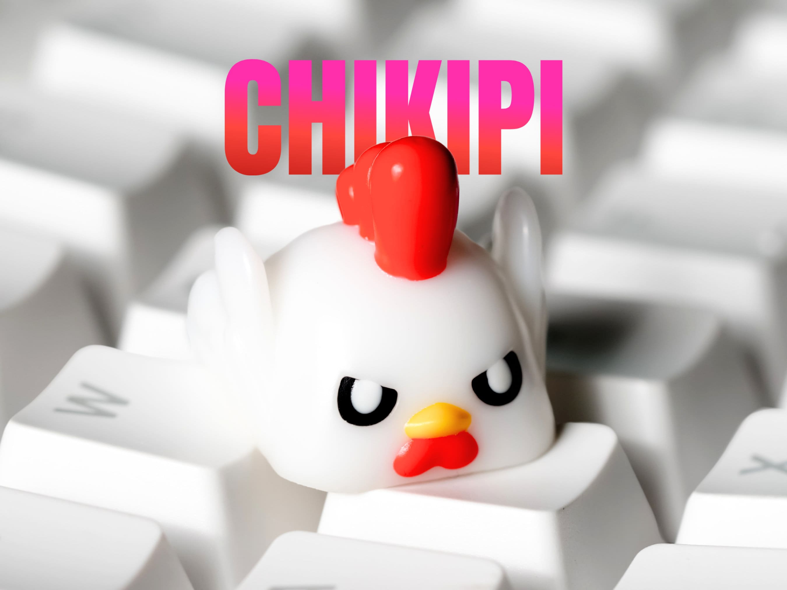 Chikipi Keycap, Palworld Keycap, Angry Chikipi, Gaming Keycap, Keycap for Cherry MX Switches Mechanical Keyboard, Gift for him